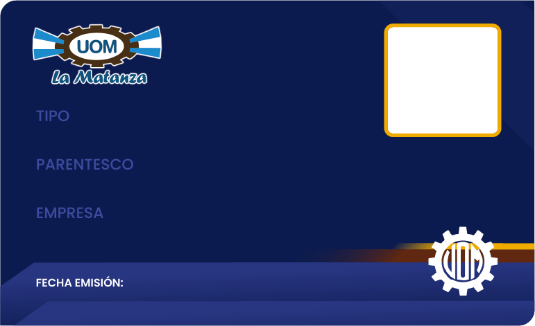 Credencial dorso